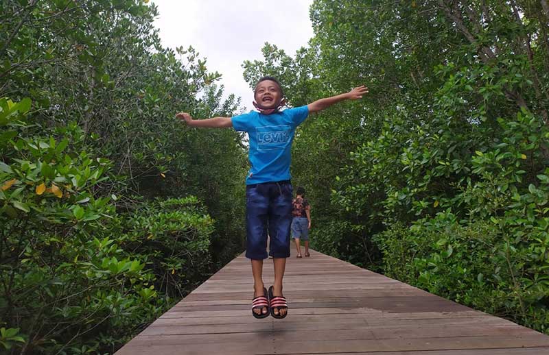 Serunya liburan di Ekowisata Mangrove Perancak Bali