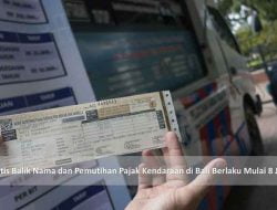 Gratis Balik Nama dan Pemutihan Pajak Kendaraan di Bali Berlaku Mulai 8 Juni