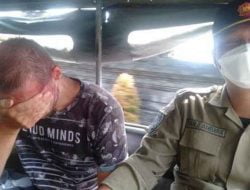 Diduga Alami Depresi WNA Rusia diamankan Satpol PP Badung