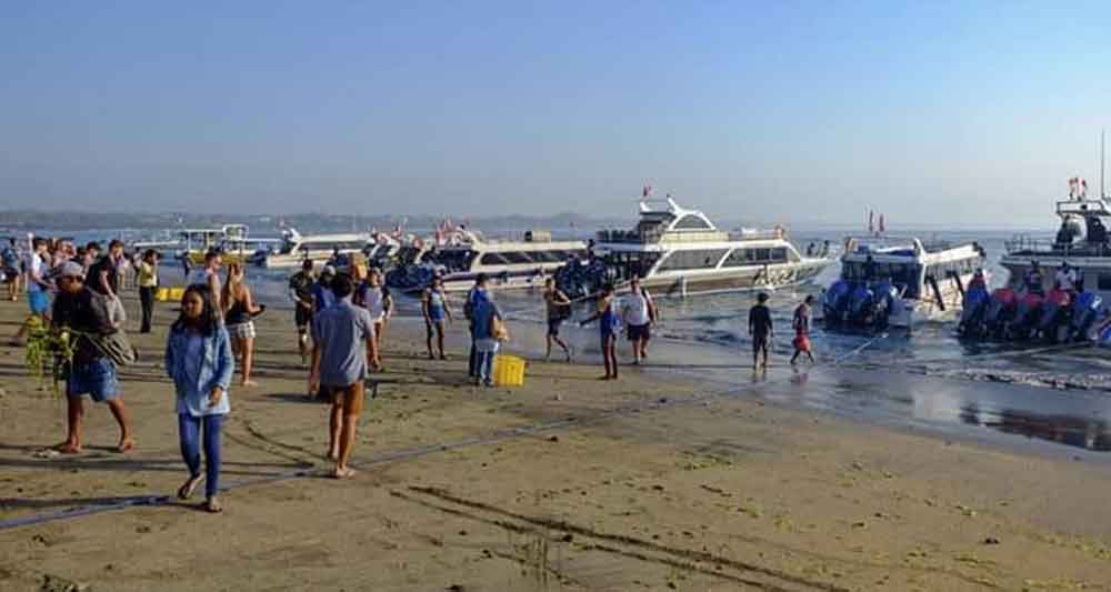 Beberapa Fast Boat Sanur ke Nusa Penida ditindak