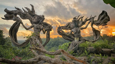 Pesona Taman Dedari Ubud