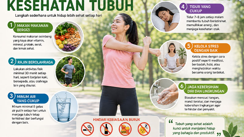 cara menjaga kesehatan tubuh