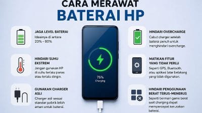 cara merawat baterai